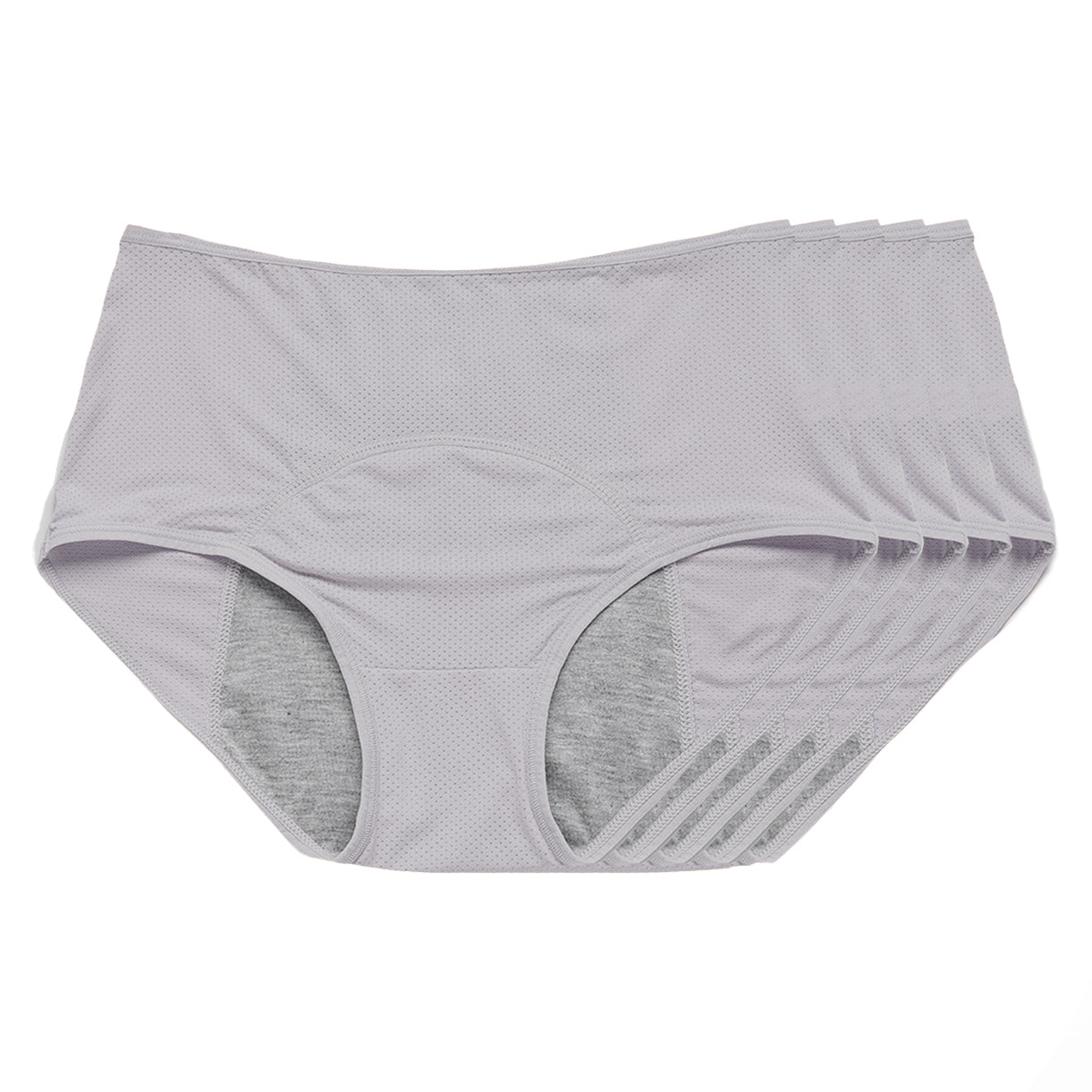 NEW: Comfy & Discreet Leakproof Underwear (Gray) - Image 5