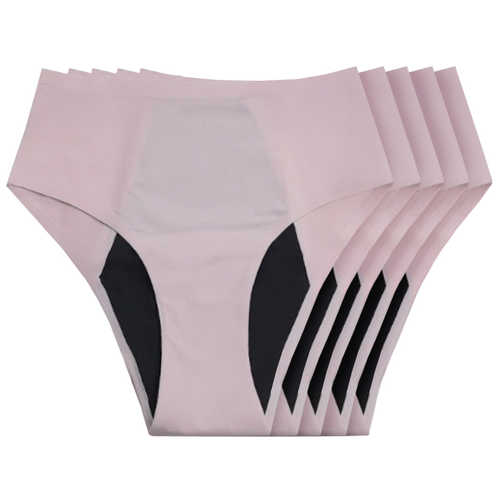 NEW: Seamless Leakproof High Waisted (Heavy Flow Pink Bundles) - Image 6
