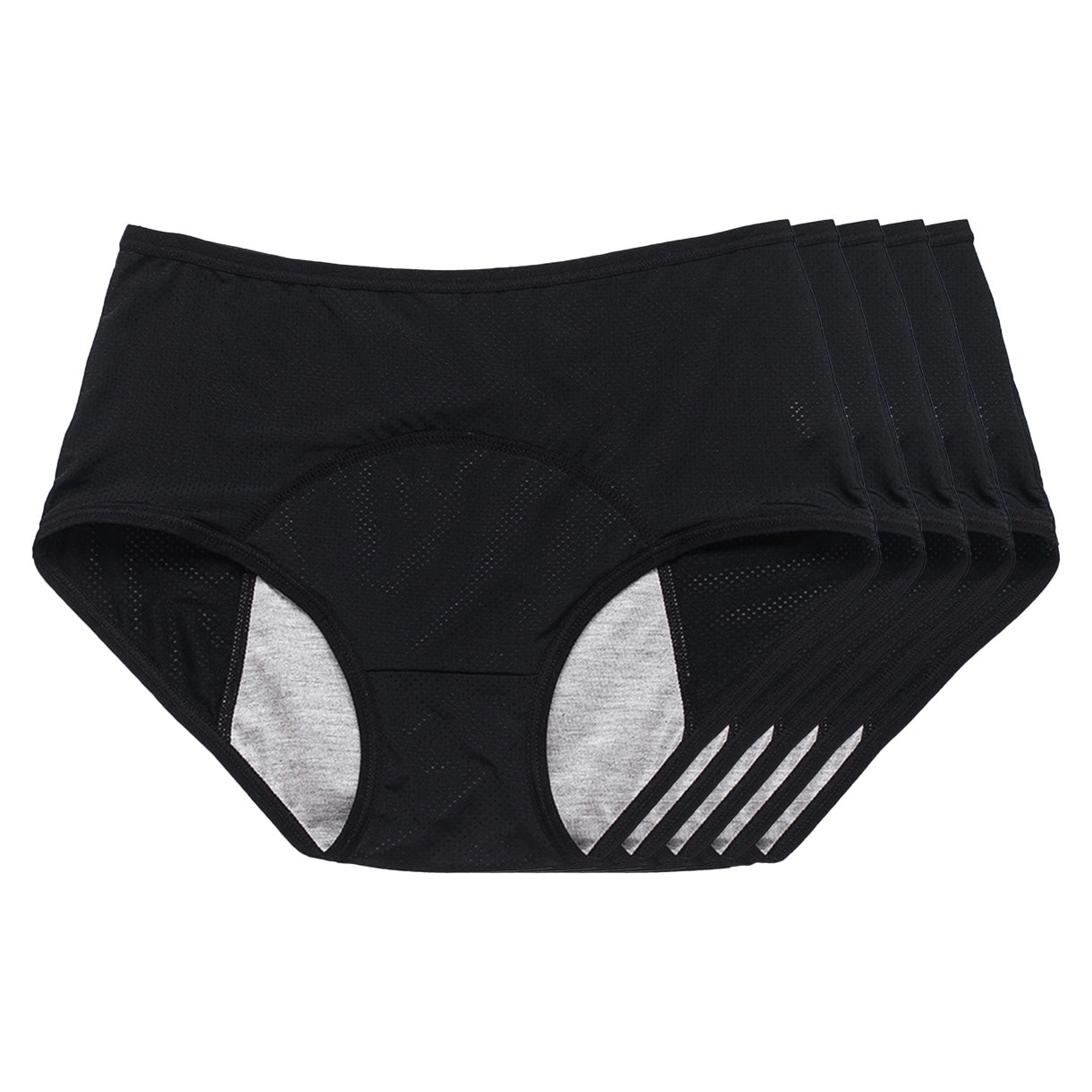 NEW: Comfy & Discreet Leakproof Underwear (Black) - Image 5