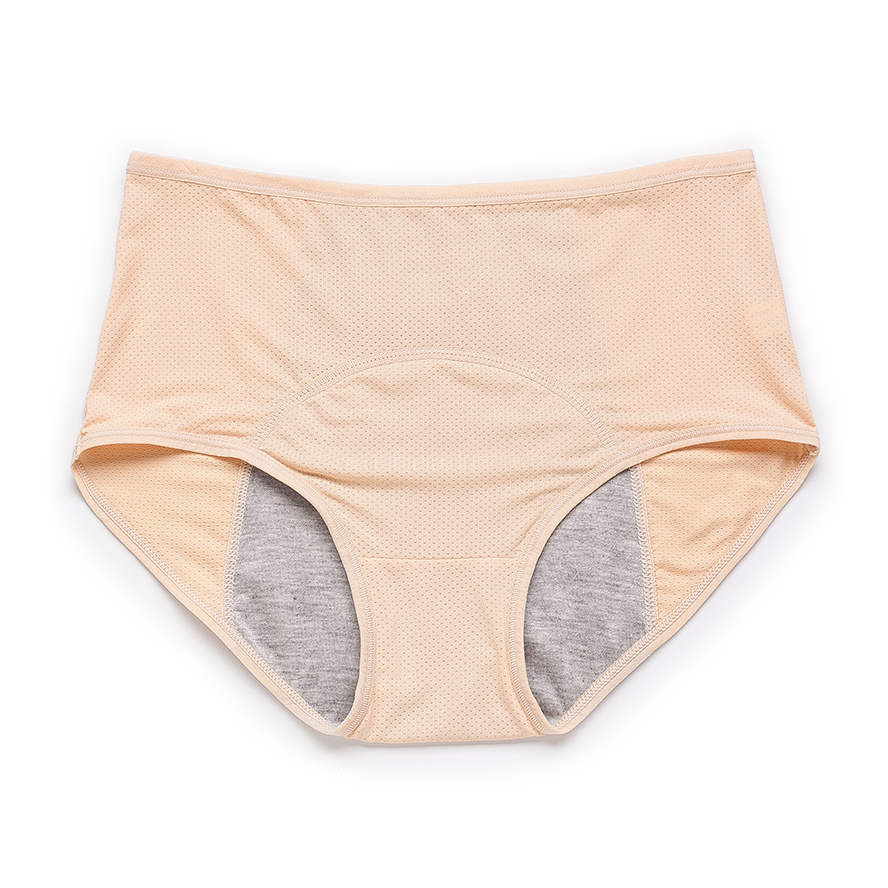 Comfy & Discreet Leakproof Underwear (Beige 1-Pack) - Image 5