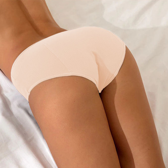 Comfy & Discreet Leakproof Underwear (Heavy Absorbency Beige 1-Pack) - Image 3
