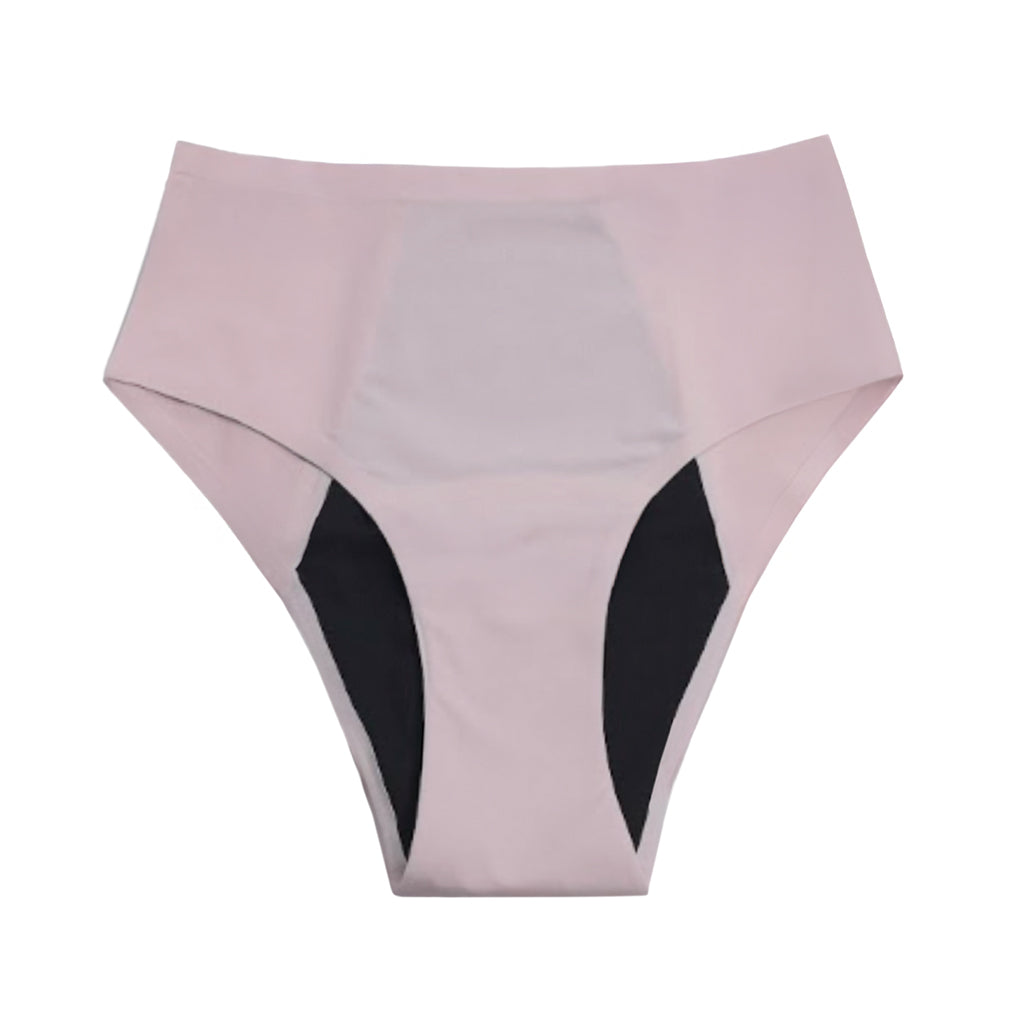 NEW: Seamless Leakproof High Waisted (Heavy Absorbency Pink 5-Pack) - Image 5